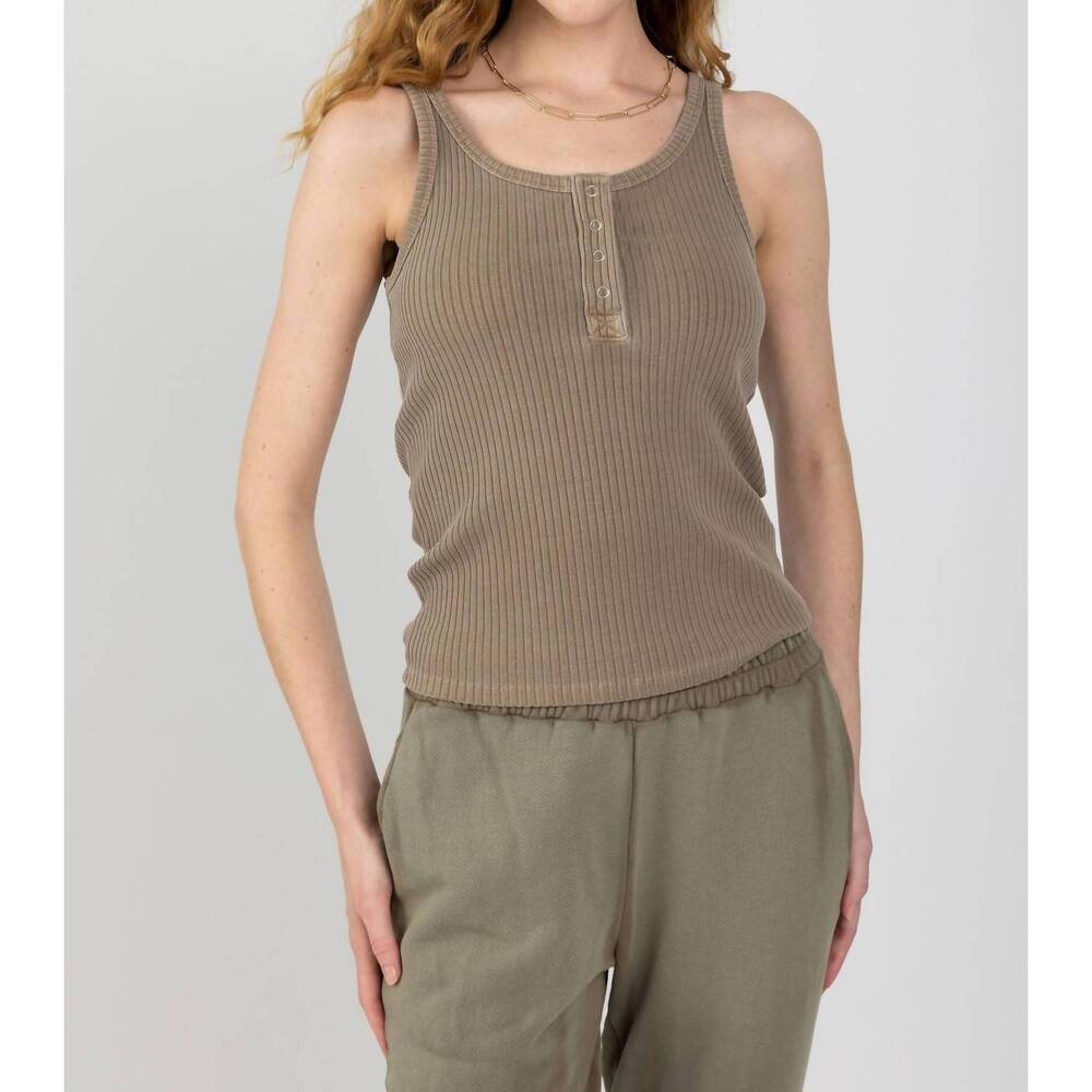 NEW NSF bell snap tank in pigment java